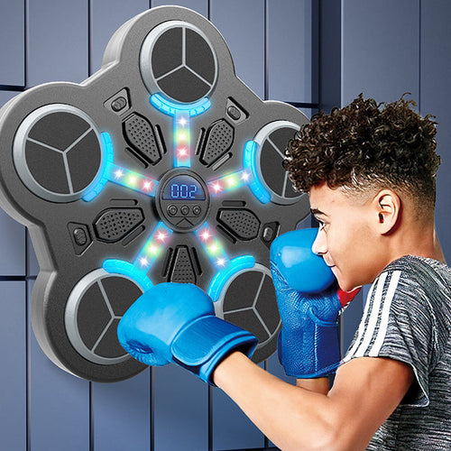 Musikboxningsmaskin med Bluetooth & LED