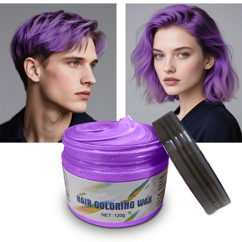Tillfälligt Färgande Hårvax för Styling