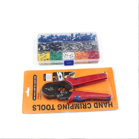 Ändhylssats i Högrent Koppar | Förtennade & Flamskyddade för Stabila Anslutningar | Färgkodade för Enkel Organisering