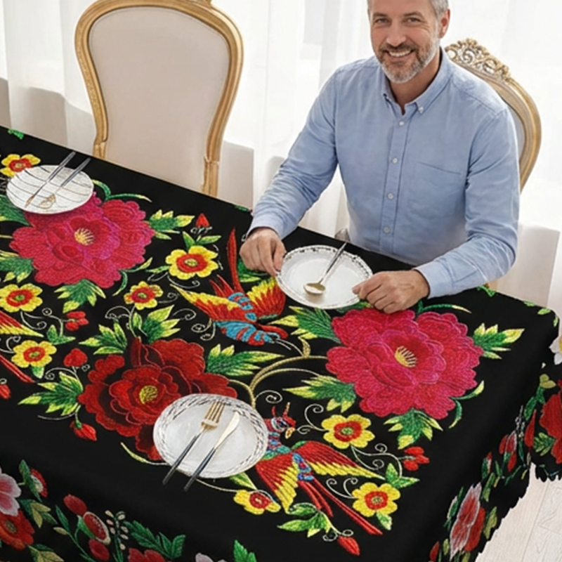 Vattenavvisande Duk i Mexikansk Stil – Slitstark & Elegant