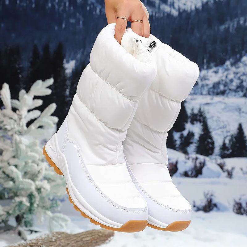 Quiltad Puffer-Boots – Maximal Värme & Komfort