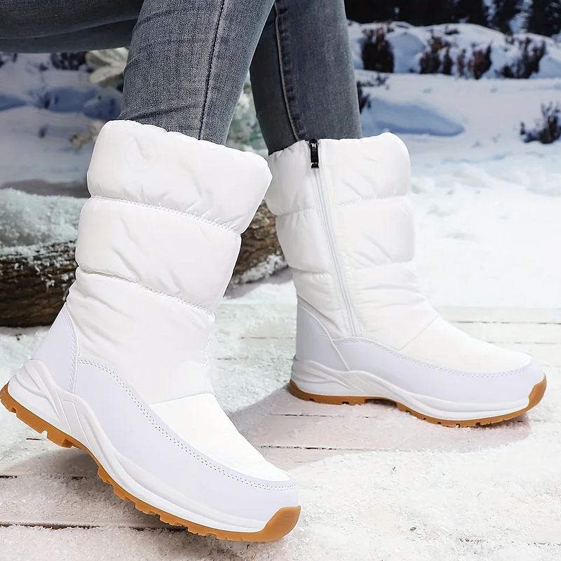 Quiltad Puffer-Boots – Maximal Värme & Komfort