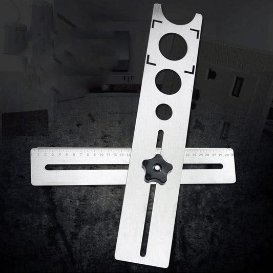 Rostfritt Verktyg för Håltagning med Hög Precision och Snabb Justering