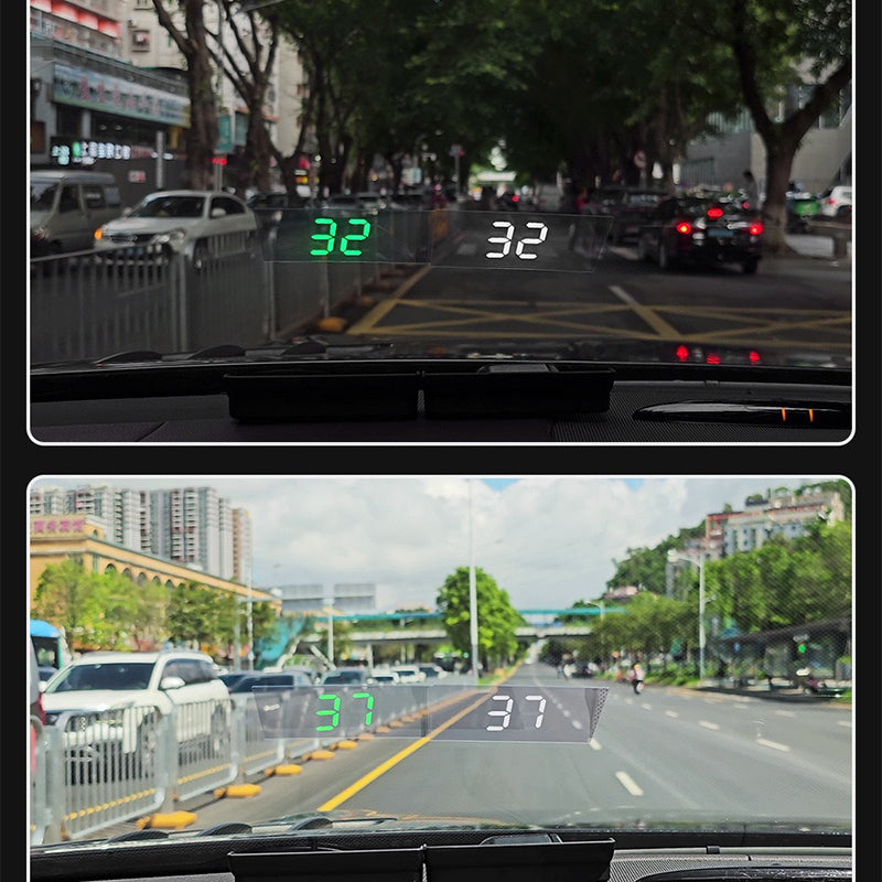 Bärbar HUD-skärm för Instrumentbrädan – HD LCD