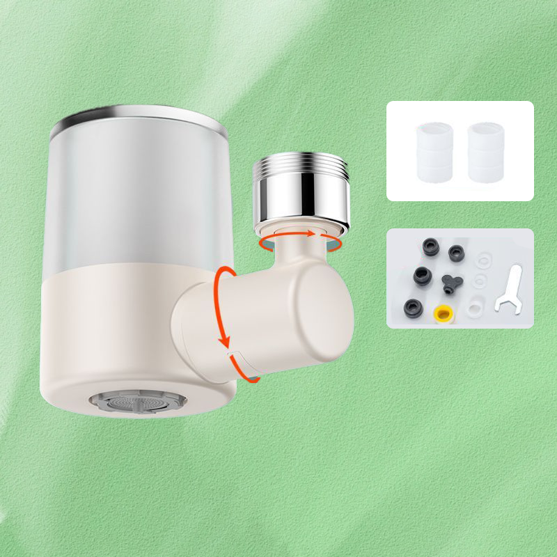 Universellt Kranmunstycke med Filter – 720° Roterbart