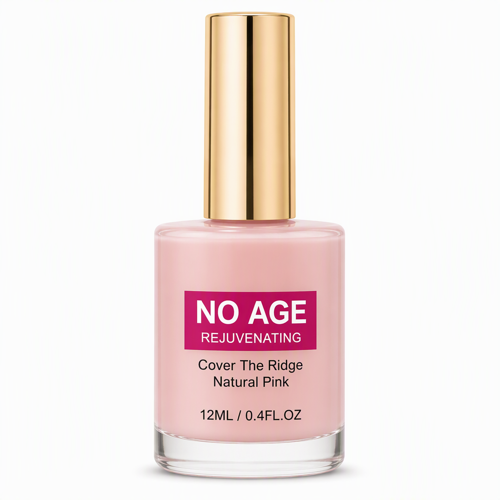 Nude Rosa Nagelstärkare med Optisk Utslätning och Hög Glans