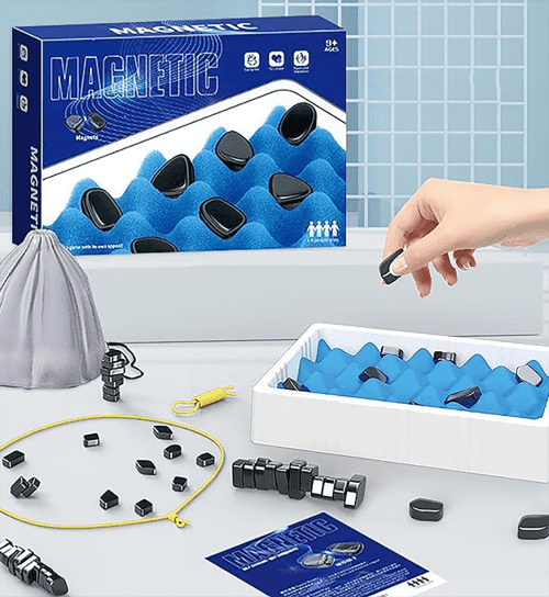 Magnetiskt Strategispel – Logikspel för Hela Familjen