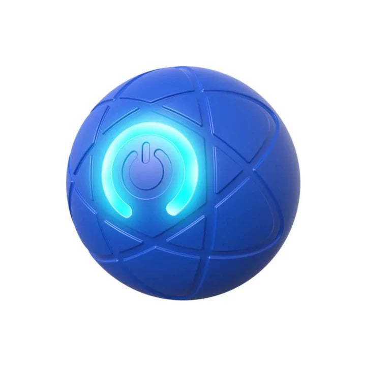 InteractiveBall – Självrörlig & Lysande Husdjursboll för Hund & Katt